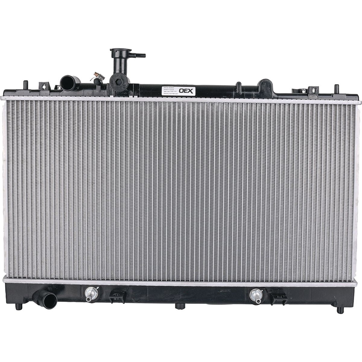 OEX Radiator Engine Cooling Aluminium Core Plastic Tank RAD650X