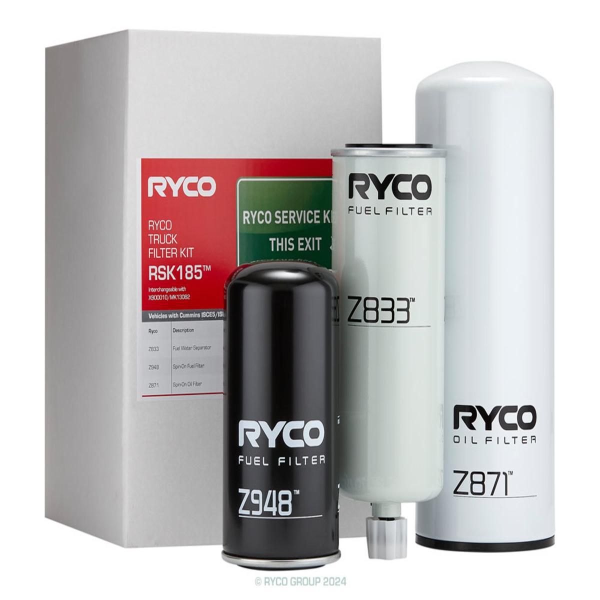 Ryco Filter Service Kit Hd RSK185
