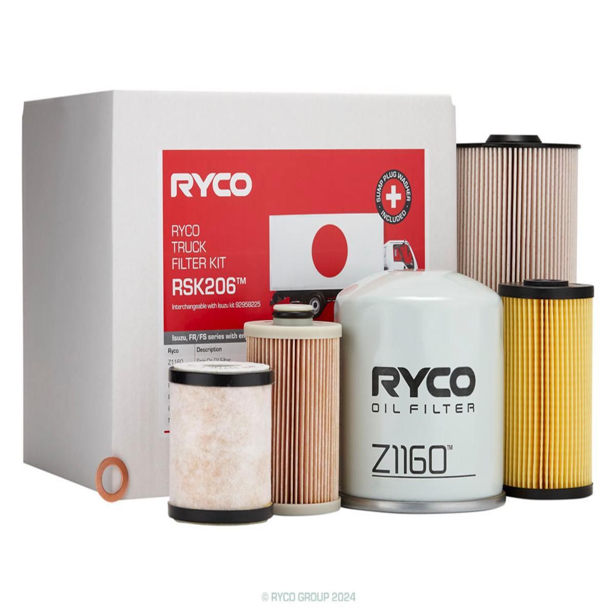 Ryco Filter Service Kit Hd RSK206
