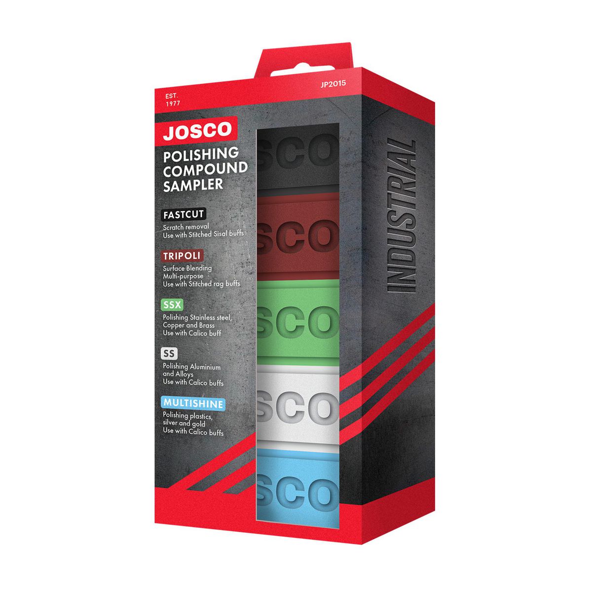 Josco Polishing Compound 5Pack Sampler Set JP2015