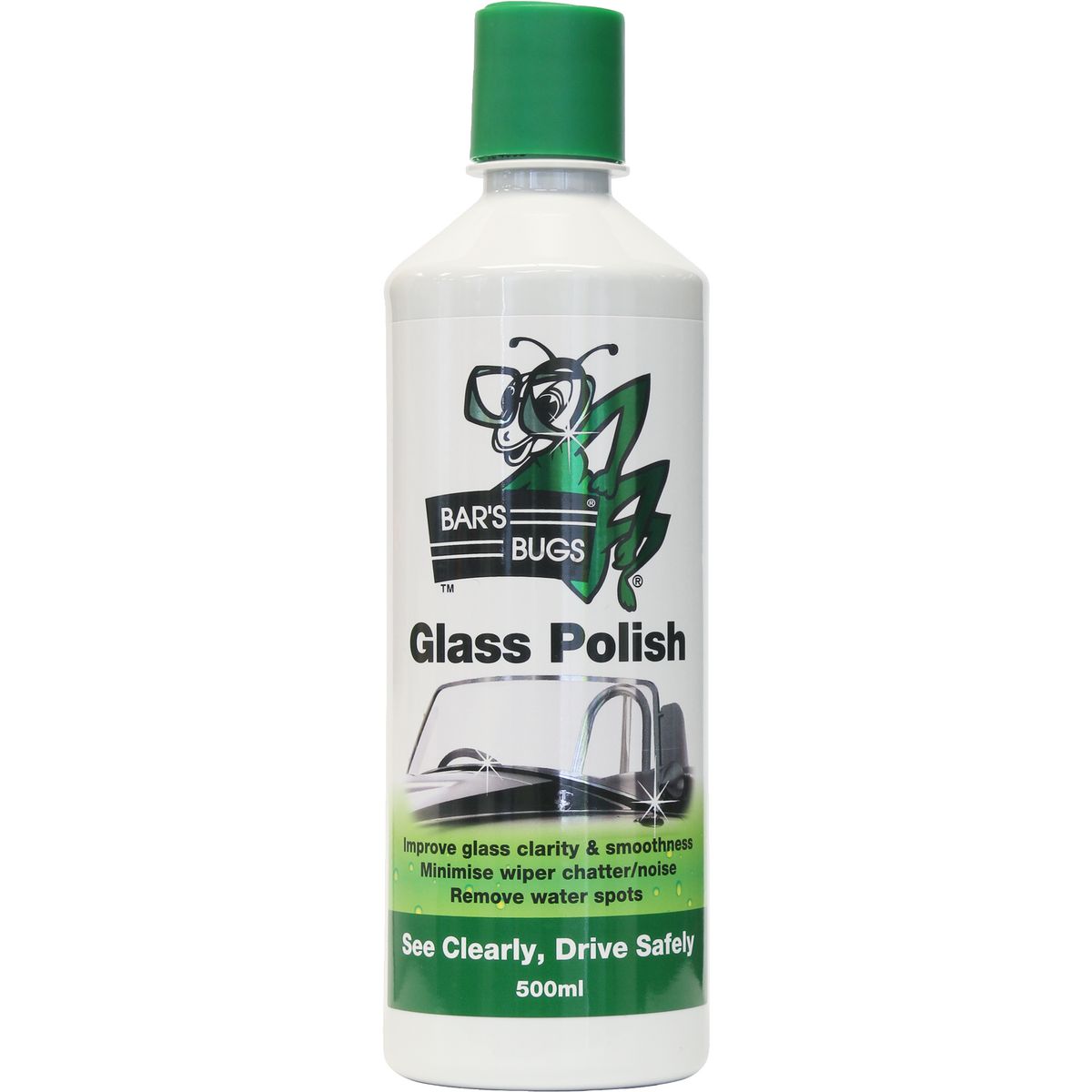 Bars Bugs Glass Polish 500ml BBGP500