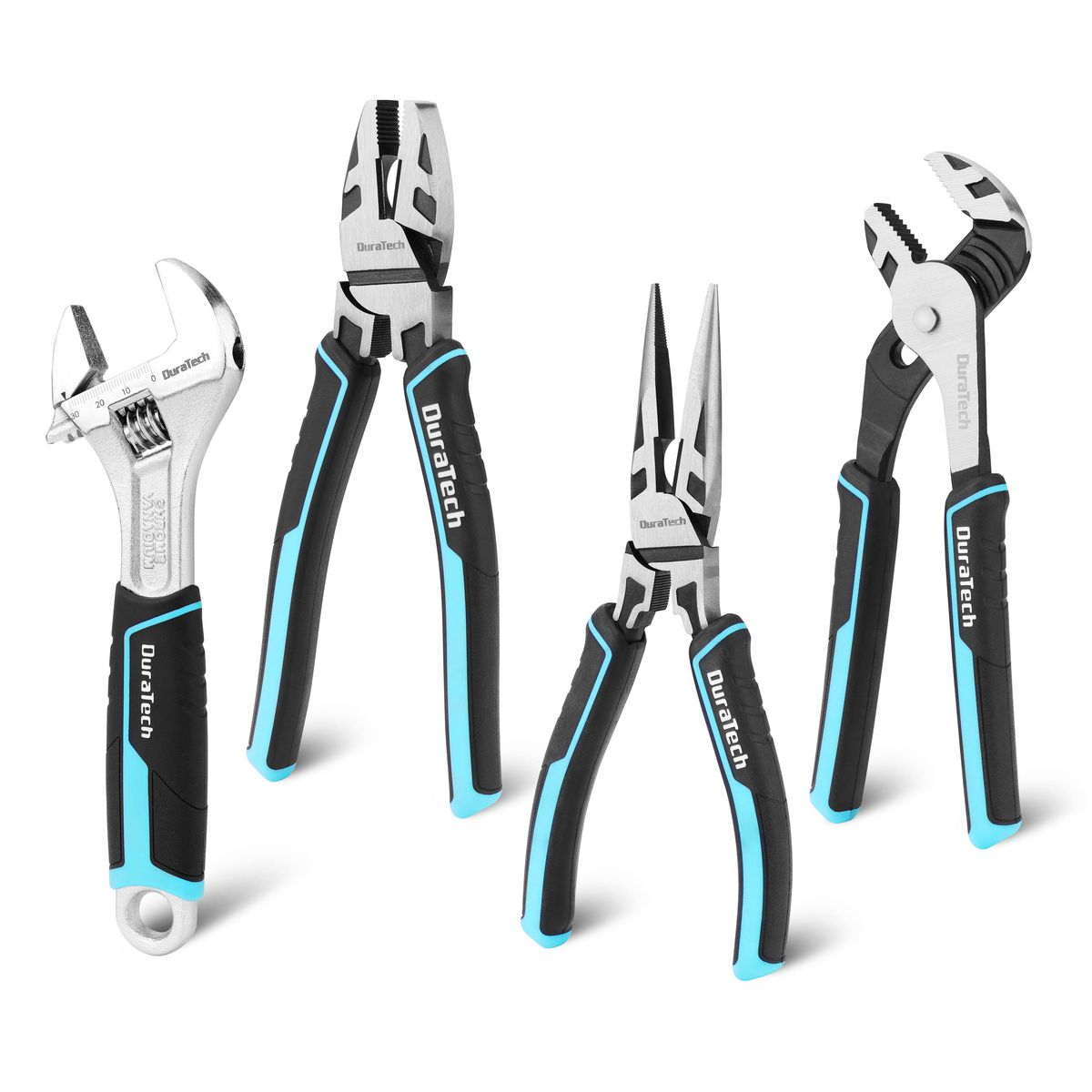 Duratech 4Pc Pliers & Wrench Set DT001092
