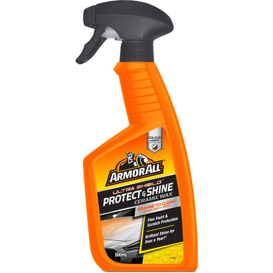 Armor All Ultra Shield Ceramic Wax Protect & Shine 500mL AUDWXPCRT-500-1ANZ