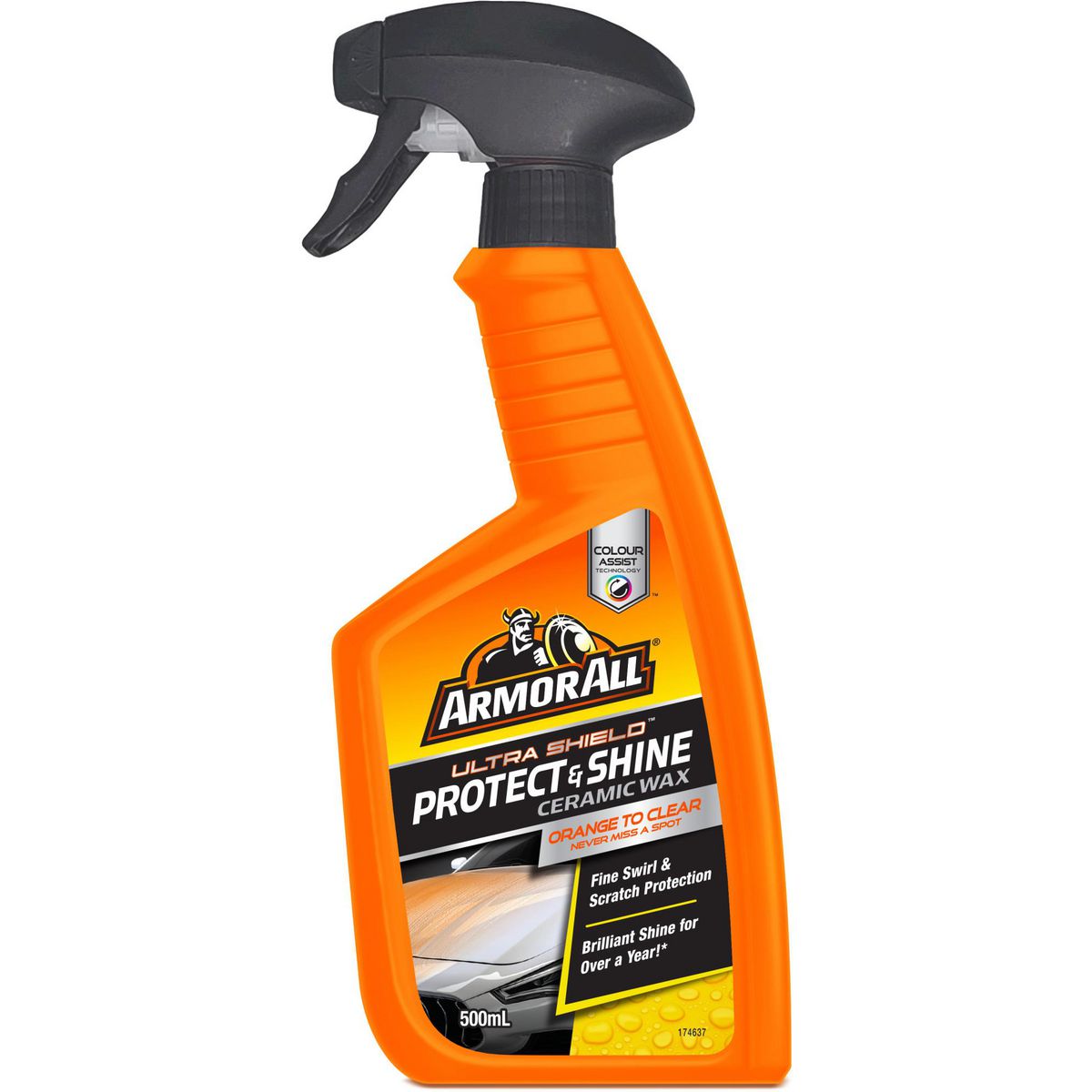 Armor All Ultra Shield Ceramic Wax Protect & Shine 500mL AUDWXPCRT-500-1ANZ