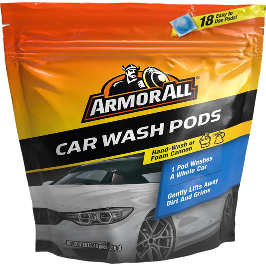 Armor All Car Wash Pods Pch Srt 5/18Ct Anz AVHWPD-18CT-1ANZ