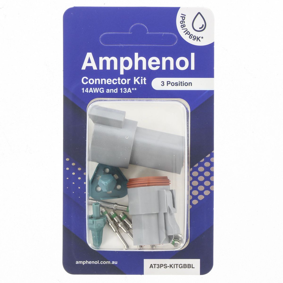 Amphenol AT #16 - 3 Way 1 Kit AT3PS-KITGBBL