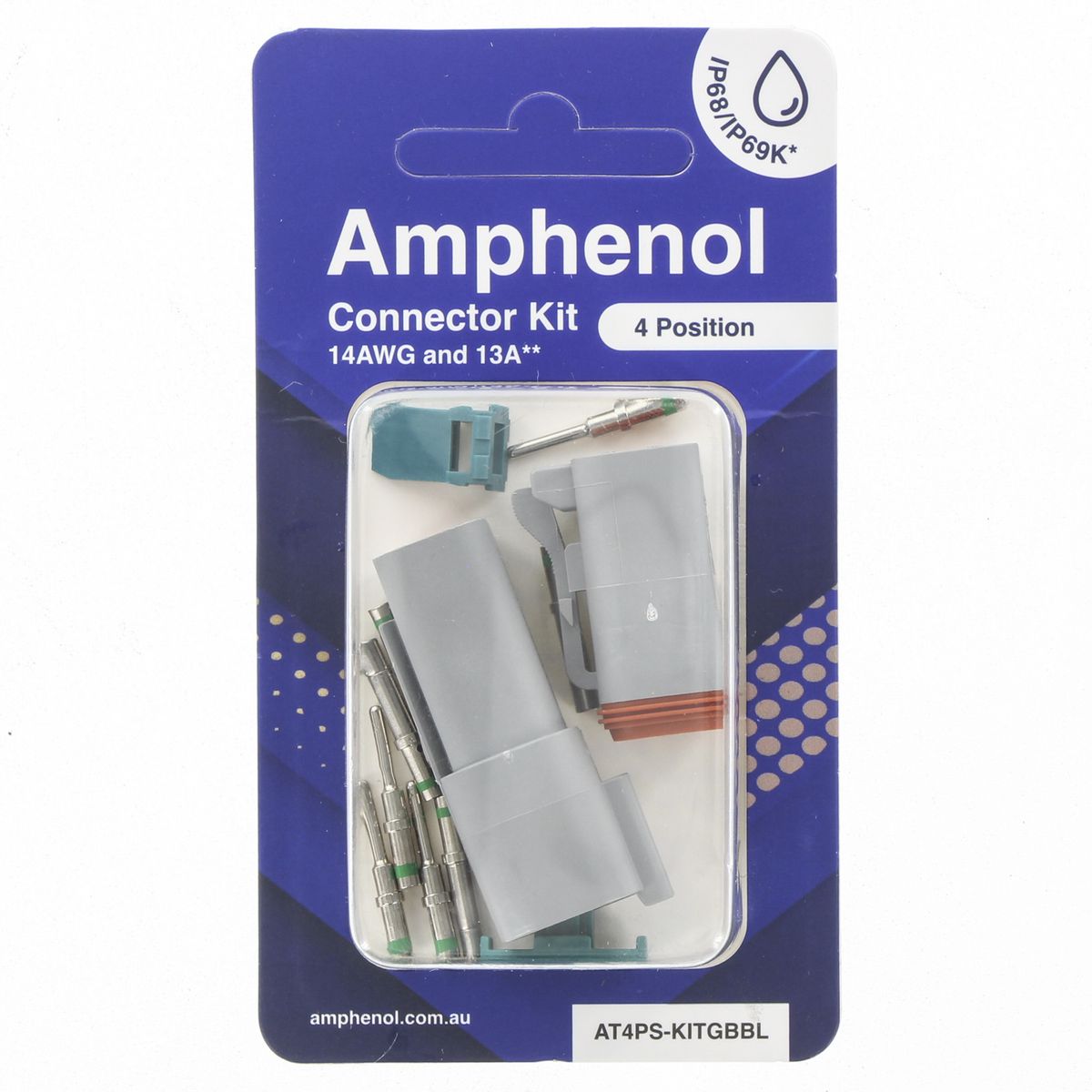 Amphenol AT #16 - 4 Way 1 Kit AT4PS-KITGBBL