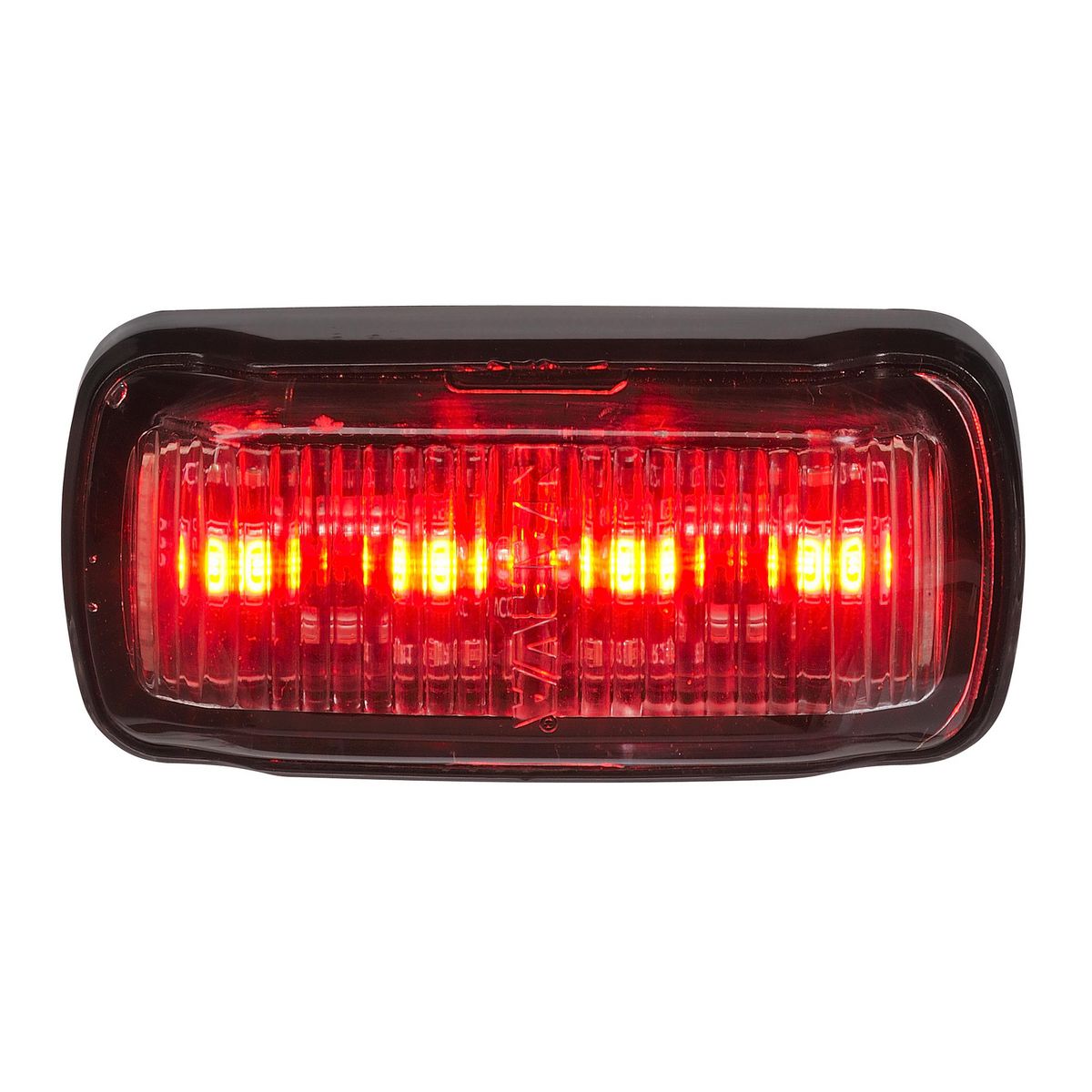 Narva Model 63 Rear End Outline Marker (Red) Black Base And 0.5M Cable 96332
