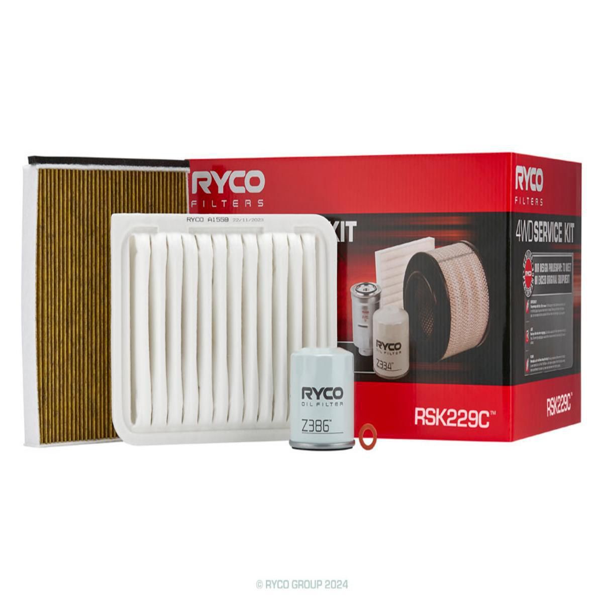 Ryco Passenger Vehicle Filter Service Kit RSK229C