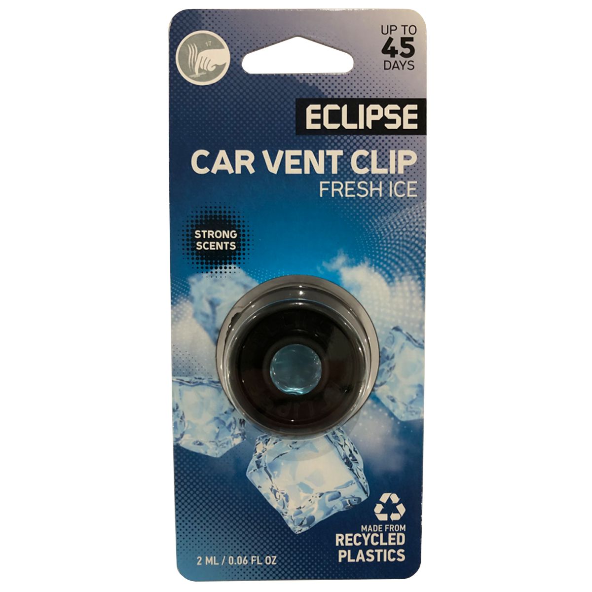 Eclipse Car Air Freshener: Membrane Vent Clip - Fresh Ice RD2403023