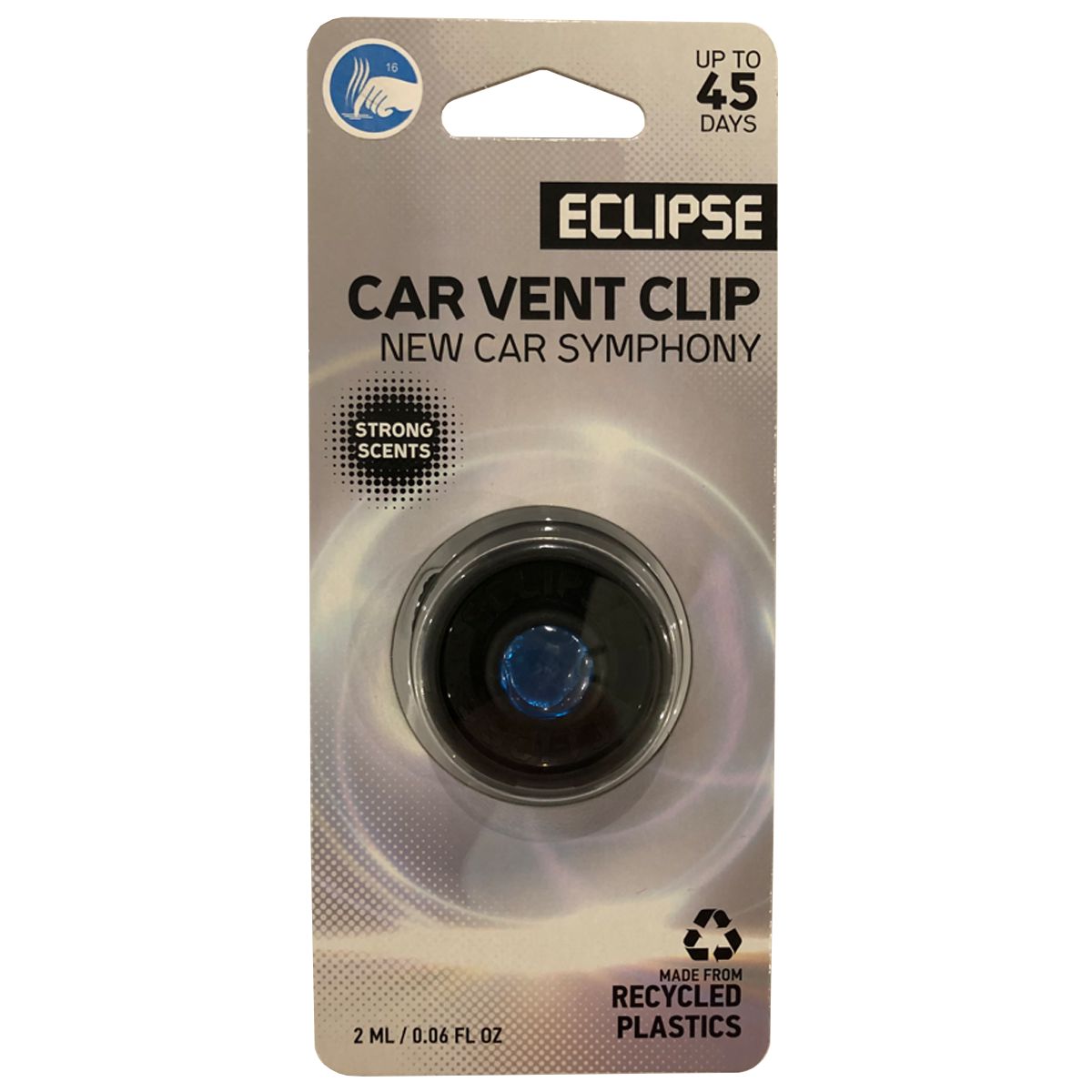 Eclipse Car Air Freshener: Membrane Vent Clip - New Car Symphony RD2403025