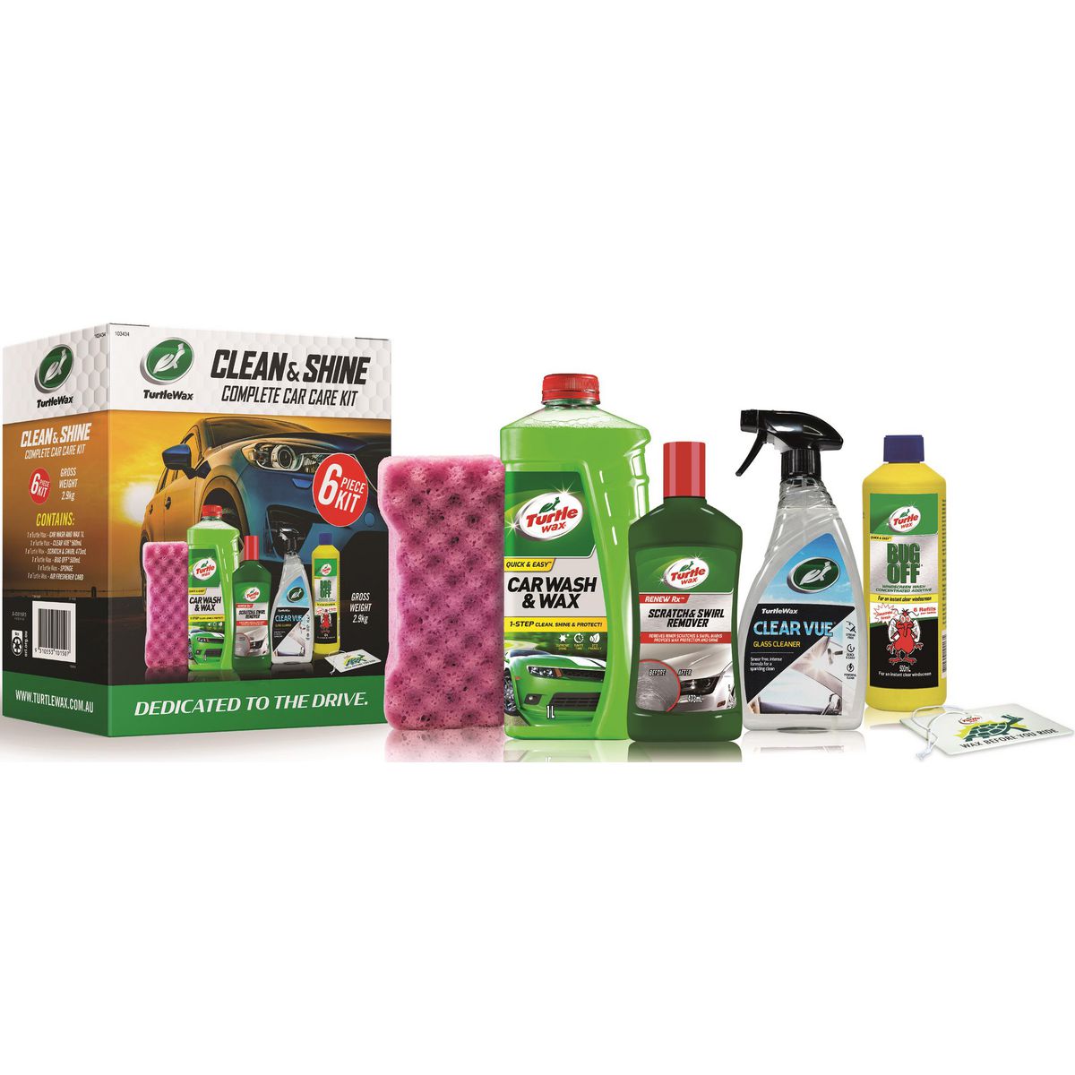 Turtle Wax Clean & Shine Complete Car Care Kit 103434