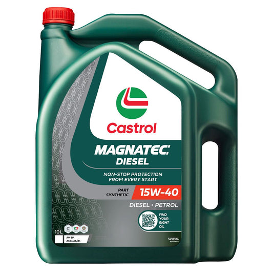 Castrol Magnatec Diesel 15W-40 Engine Oil 10L 3437334
