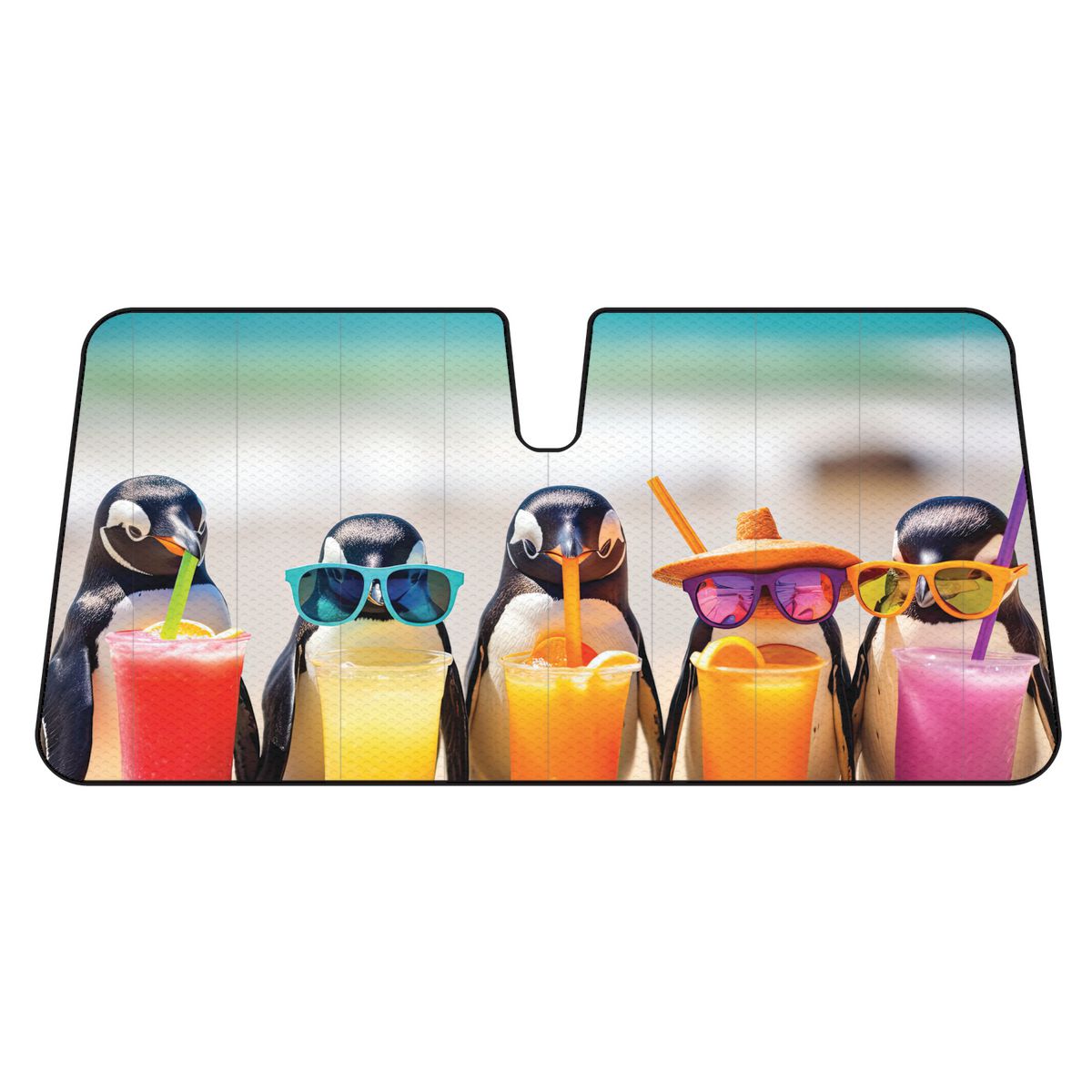 Sperling Accordion Sunshade - Penguins WSSP24-PEN