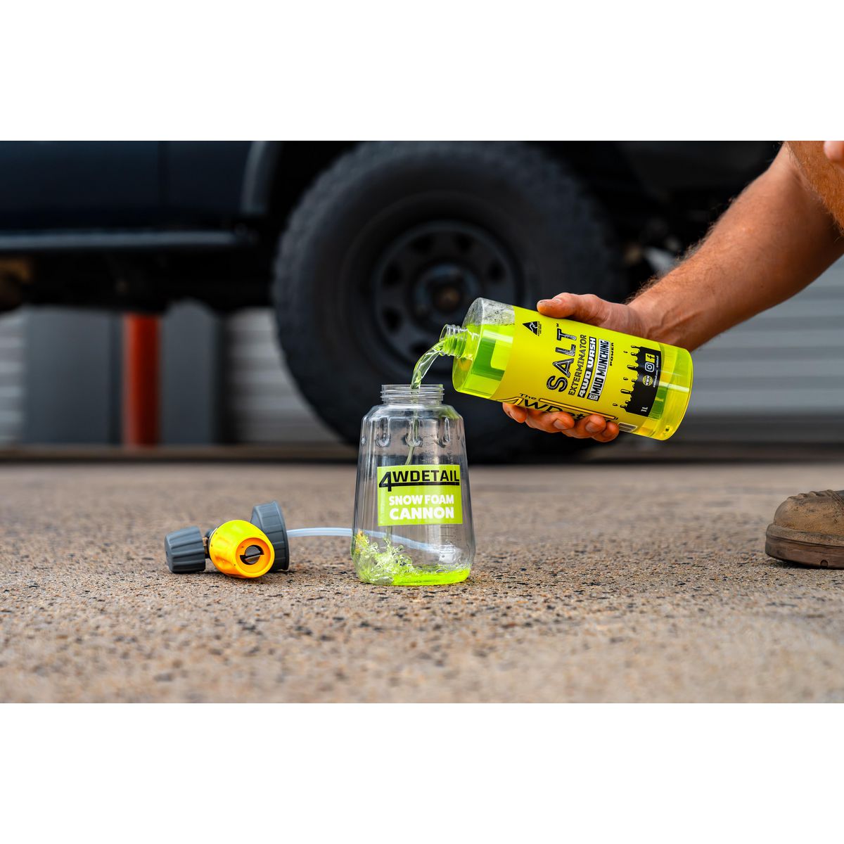4WDetail Salt Exterminator 4WD Wash 1L SE01