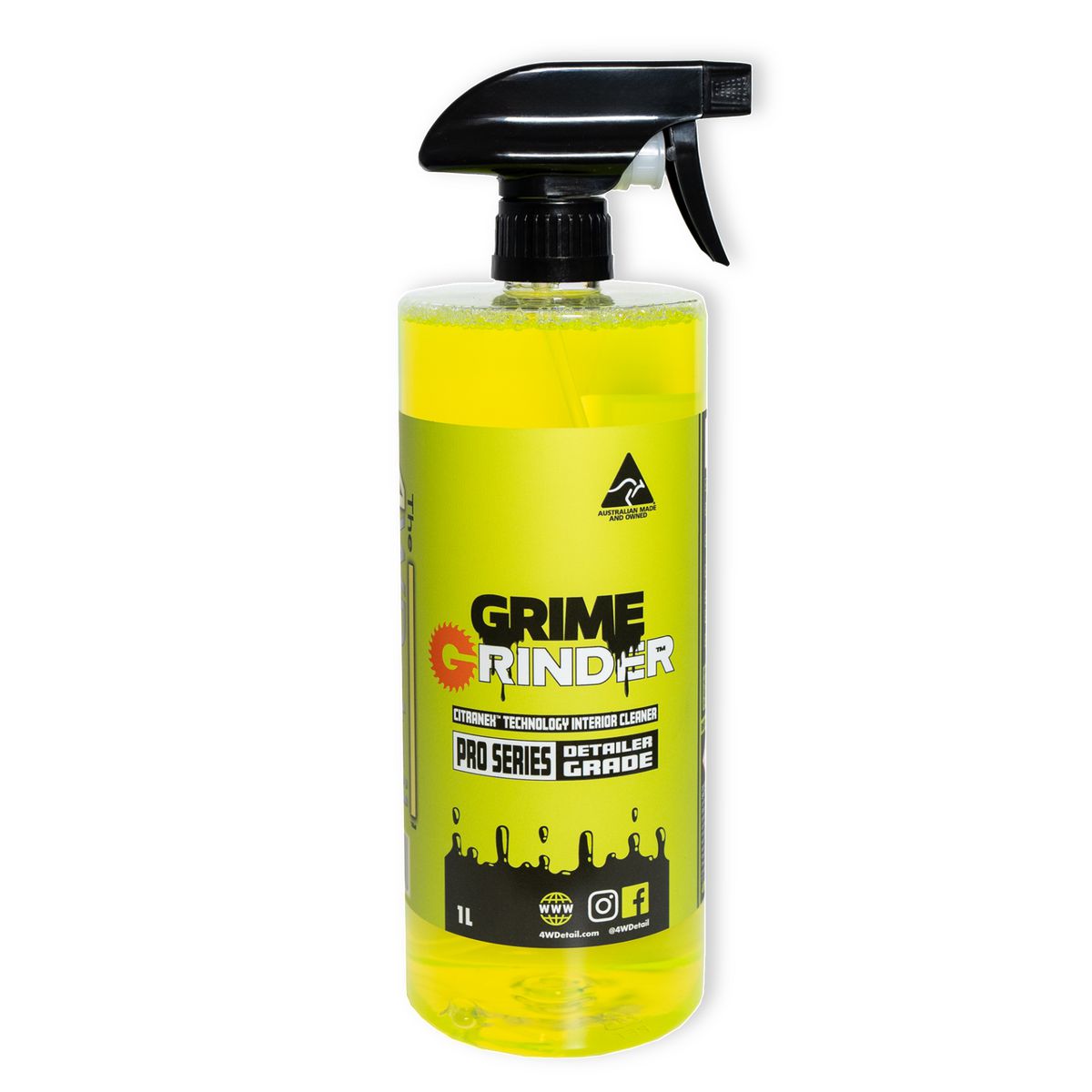 4WDetail Grime Grinder PRO Grade Interior Cleaner 1L GG01