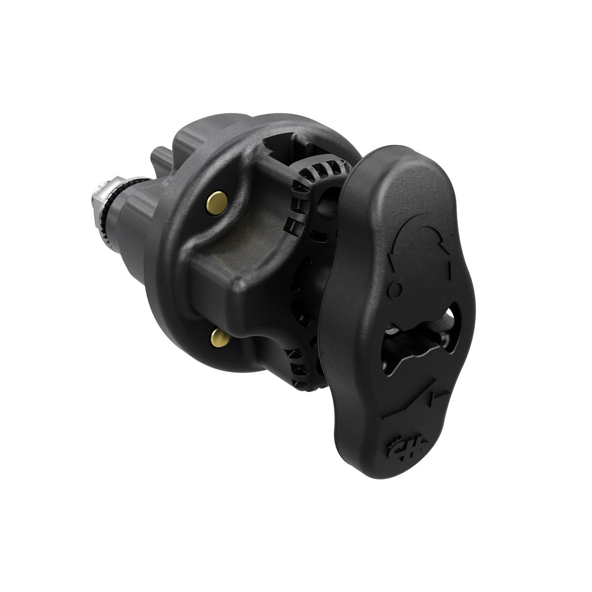 Cole Hersee Battery Master Switch With Lockout Tag - Black 75930-03-BL