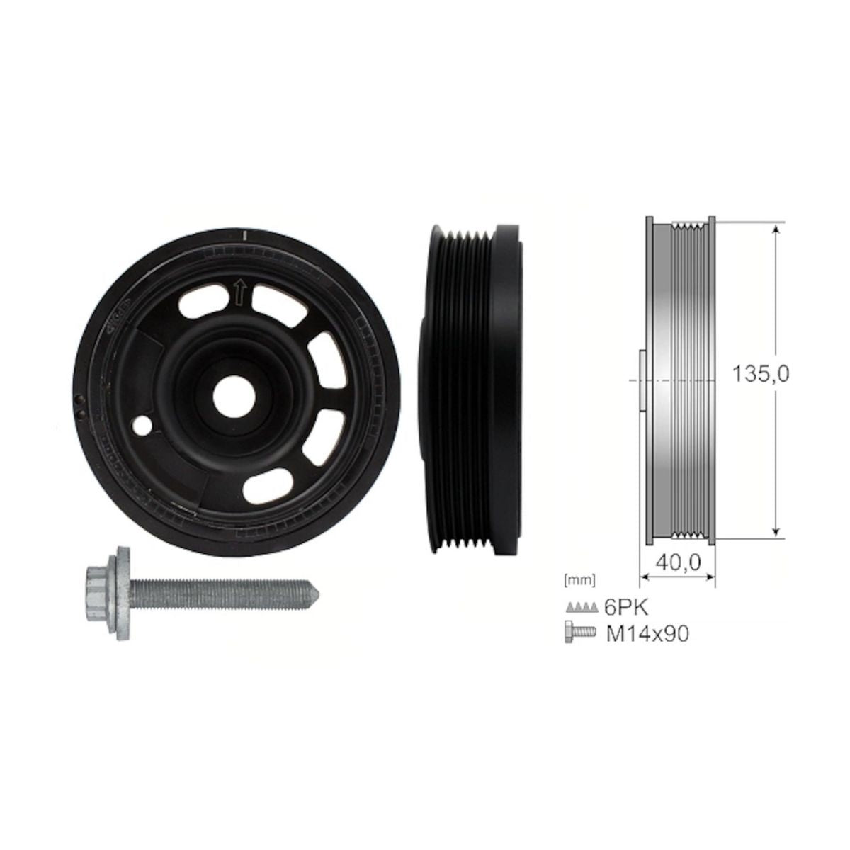 INA Crankshaft Pulley Set 544 0172 20