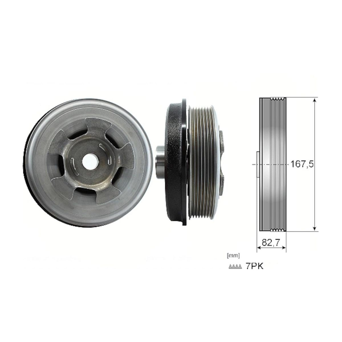 INA Crankshaft Pulley 544 0601 10