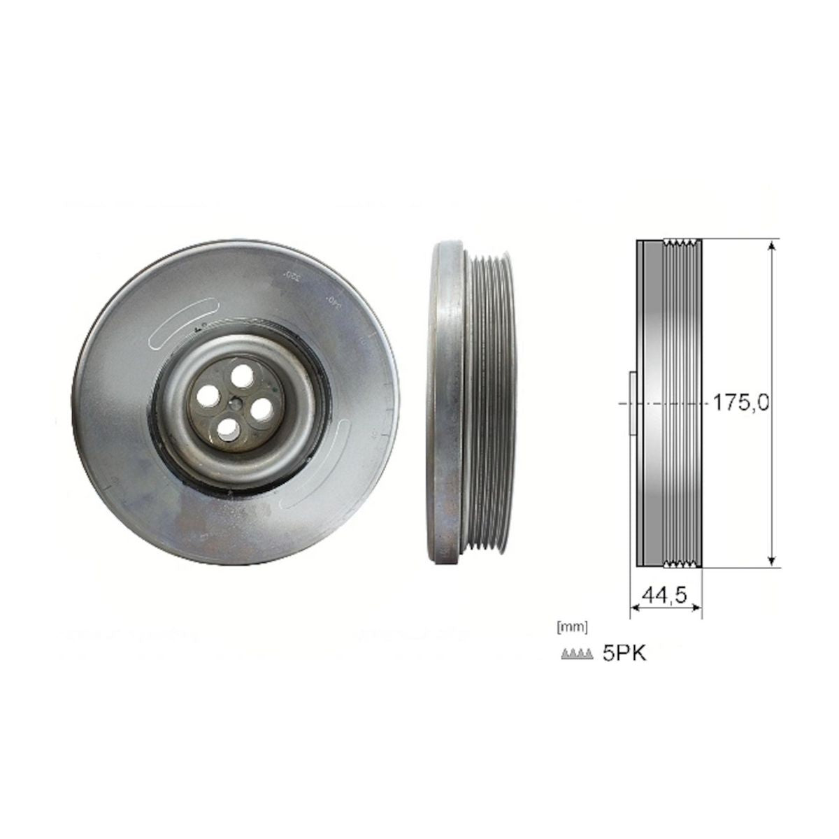 INA Crankshaft Pulley 544 0604 10