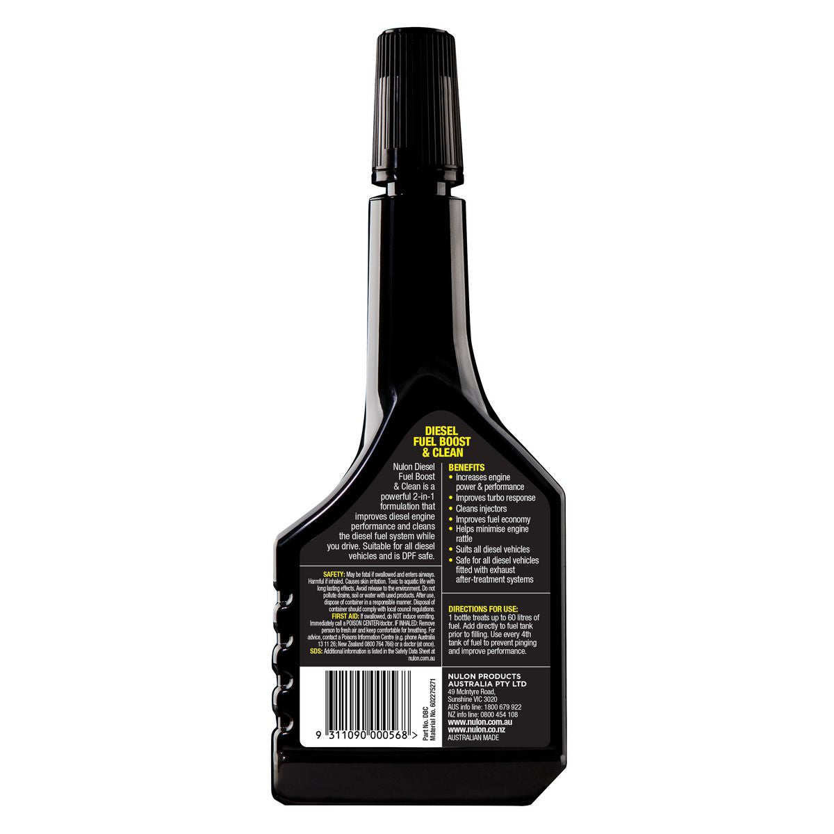Nulon Diesel Boost & Clean 300ml DBC