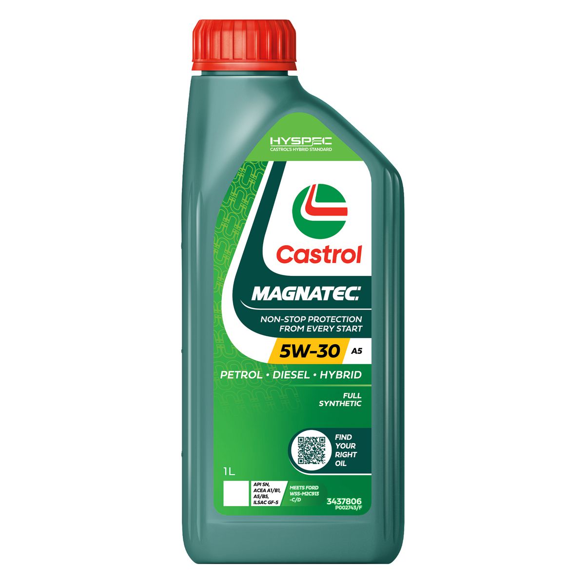 Castrol Magnatec 5W-30 A5 Engine Oil 1L 3437806