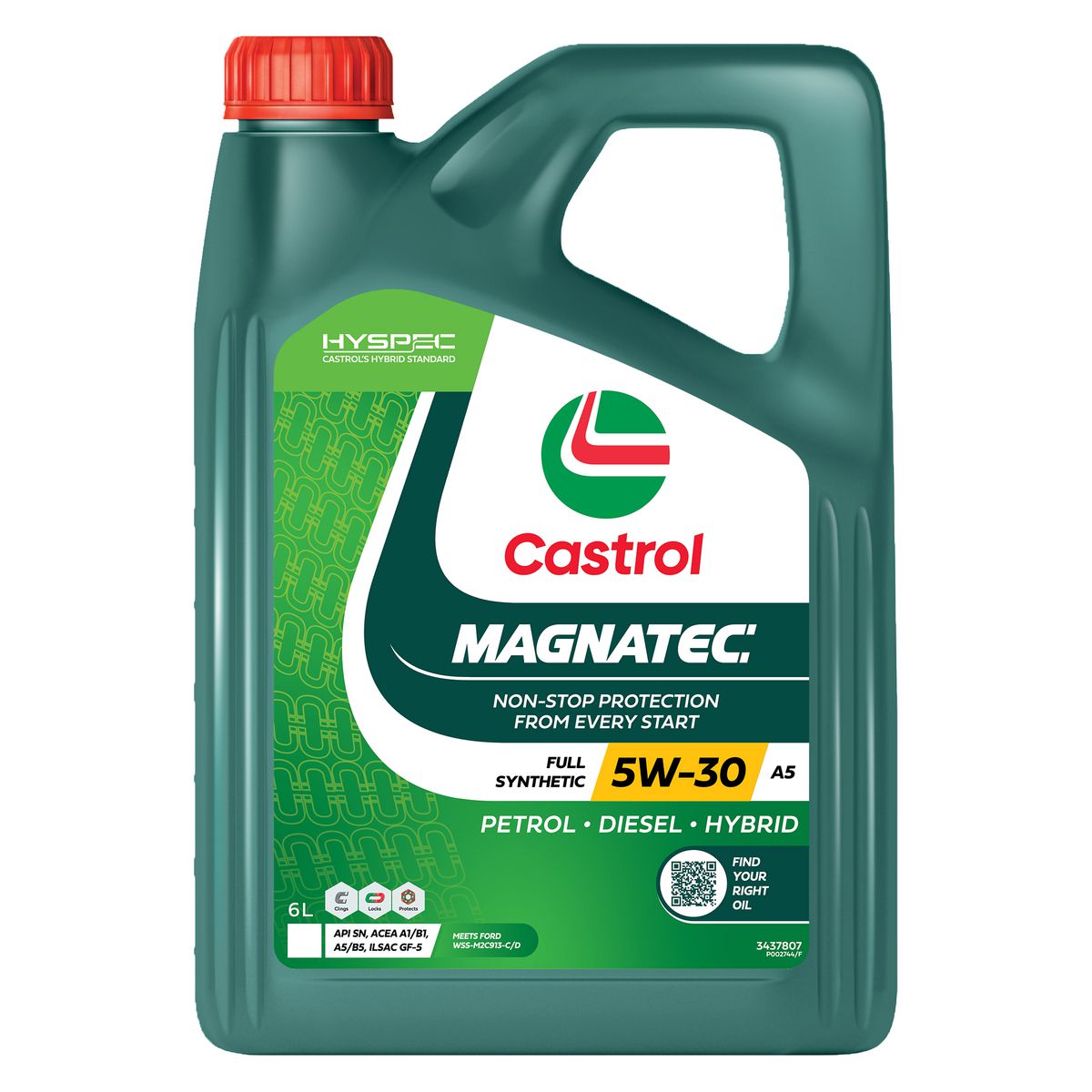 Castrol MAGNATEC 5W-30 A5 Engine Oil 6L 3437807