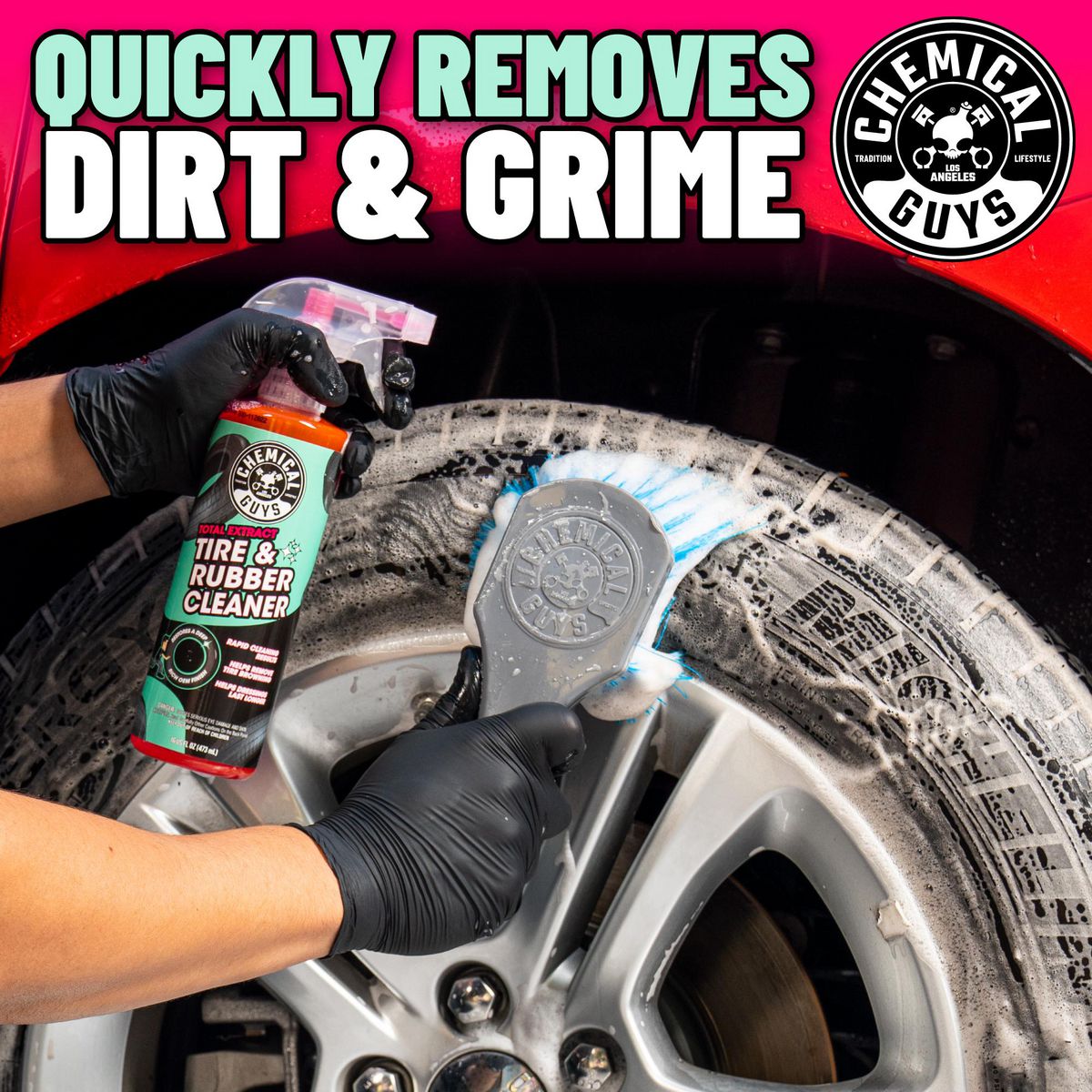 Chemical Guys Total Extract Tyre & Rubber Cleaner 473ml CLD30216