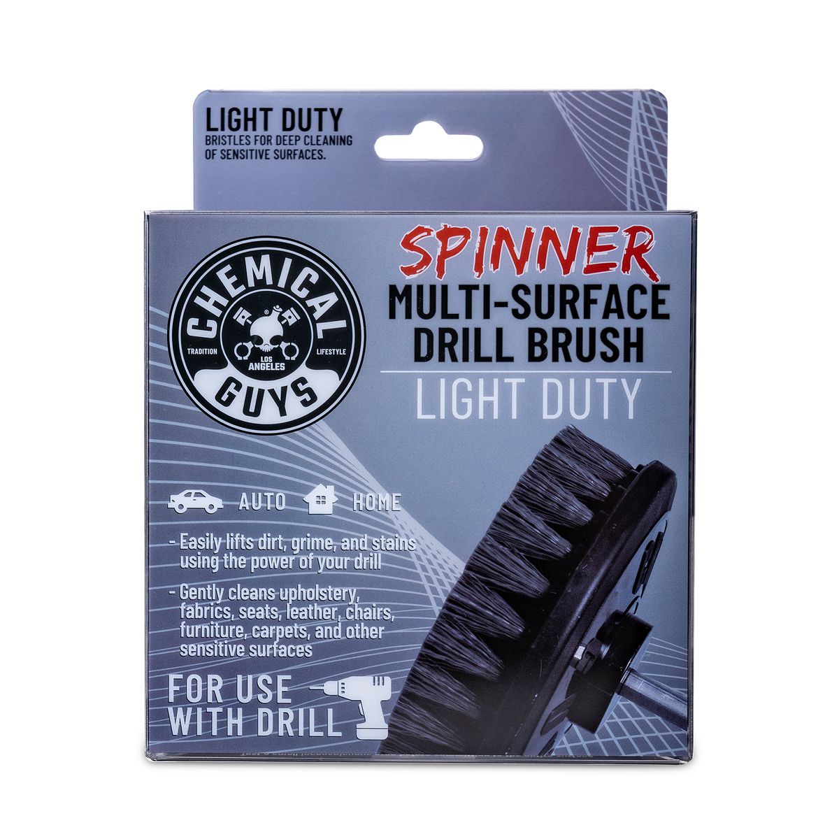Chemical Guys Light Duty Spinner Multi-Surface Drill Brush ACC506