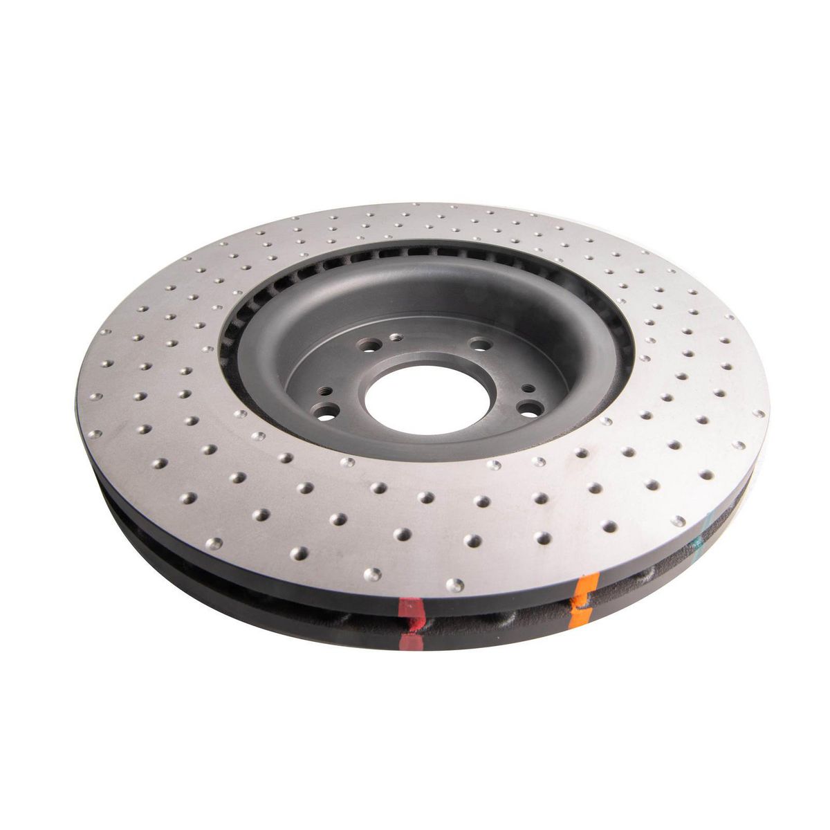 DBA 4000 Series XD Cross Drilled & Dimpled Brake Rotor Single DBA42482XD