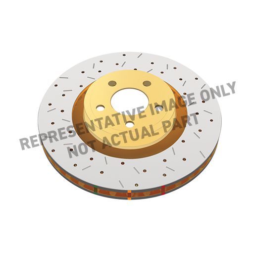 DBA Single 4000 Series XS (Premium Cross-Drilled & Slotted) DBA4046XS