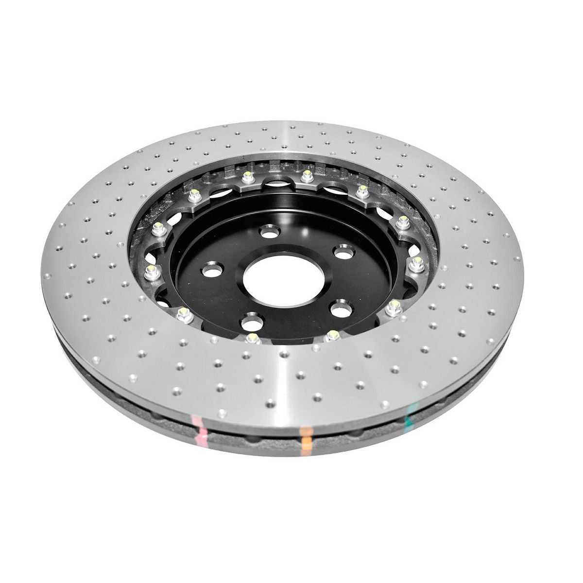 DBA 5000 Series 2 Piece Cross Drilled & Dimpled DBA52030BLKXD