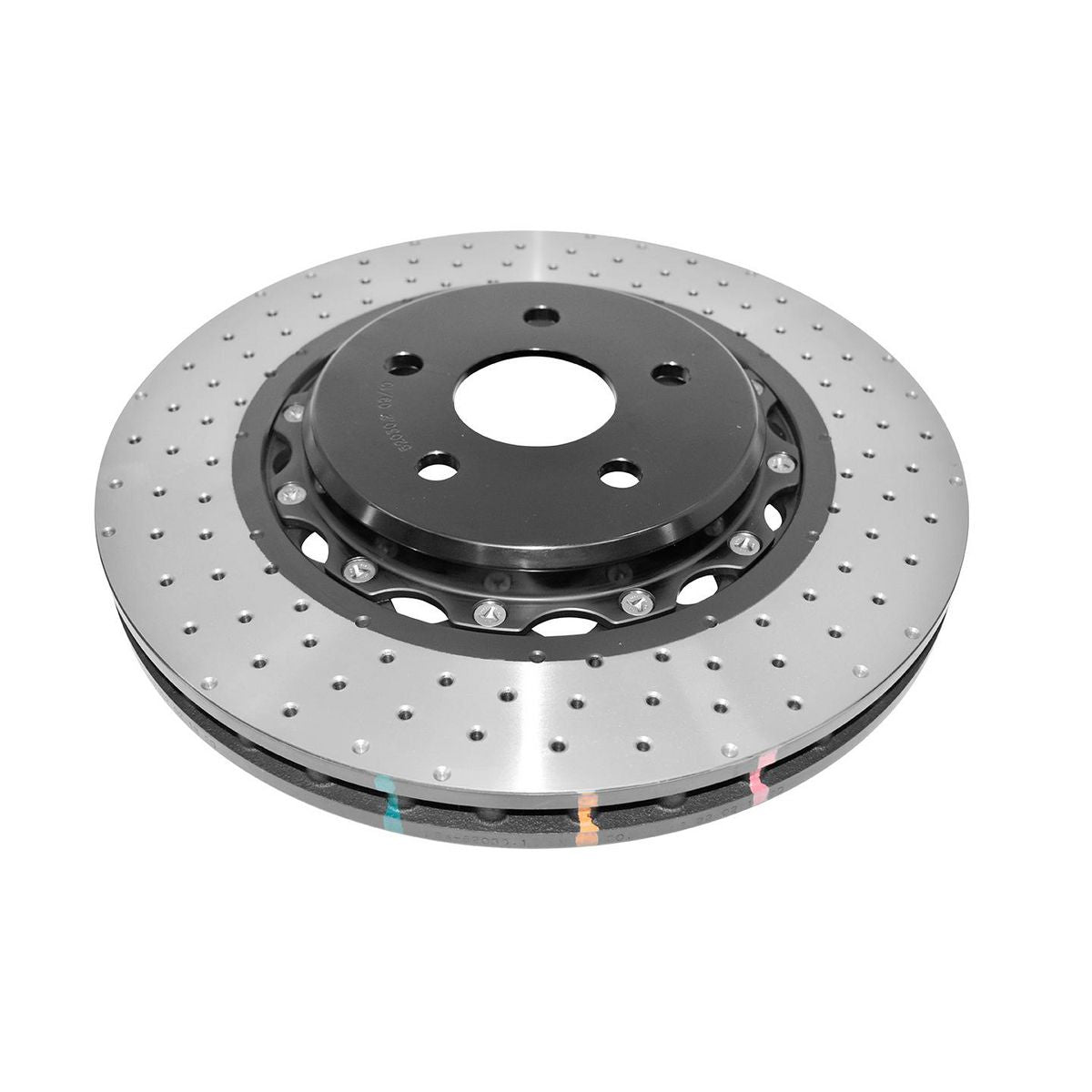DBA 5000 Series 2 Piece Cross Drilled & Dimpled DBA52030BLKXD