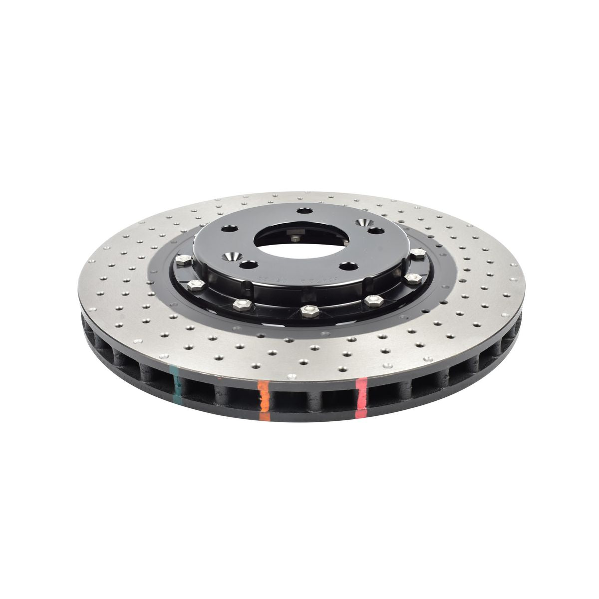 DBA 5000 Series 2-Piece Assy Black X/Drilled & Dimpled DBA52472BLKXD
