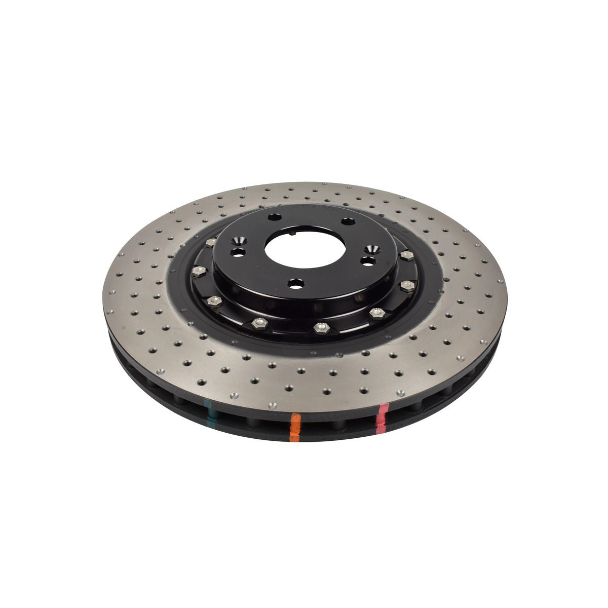 DBA 5000 Series 2-Piece Assy Black X/Drilled & Dimpled DBA53146BLKXD