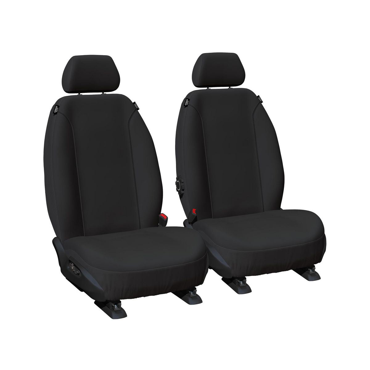 Sperling Super Tough Canvas Front Black Seat Covers Suits Everest, Ranger 2022-On RM1351STB