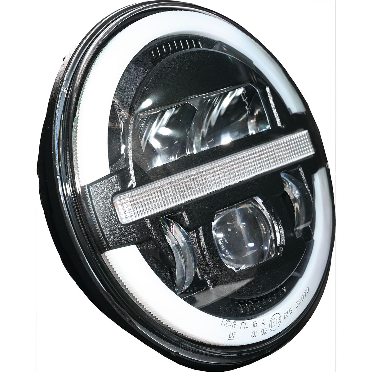 Drivetech 4X4 - 7 Inch Led Headlight, High/Low Beam, Sequential Indicator, Adr Approved, DTHL7LED-2