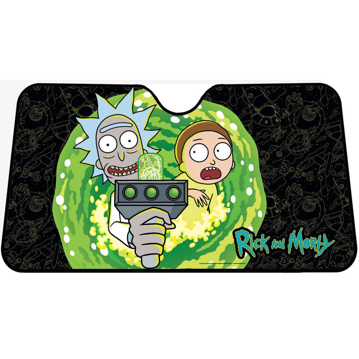 Hotstuff Accordian Sunshade - Rick And Morty SS7467