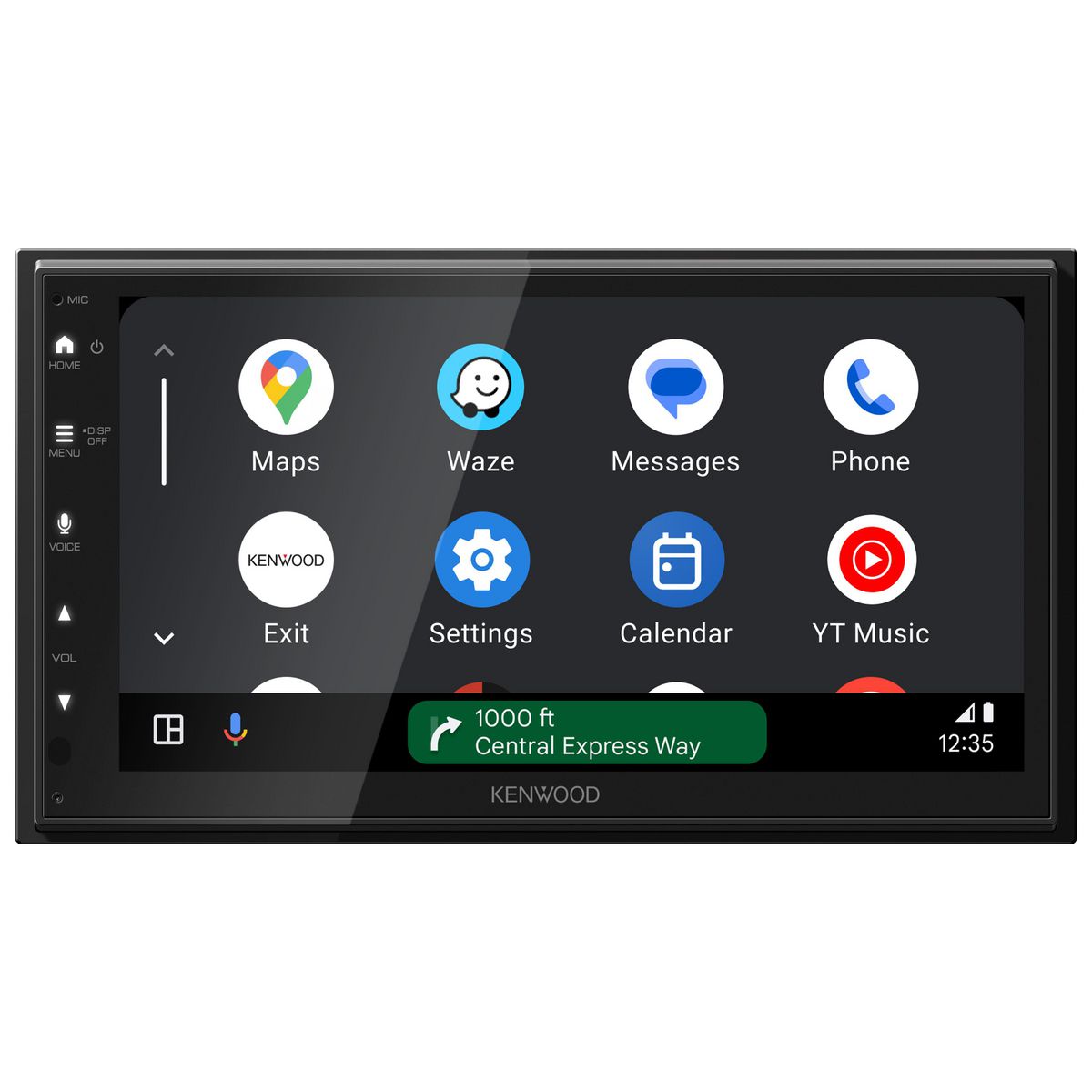 Kenwood 6.8In Av Receiver With Wired Cp/Aa DMX5023S