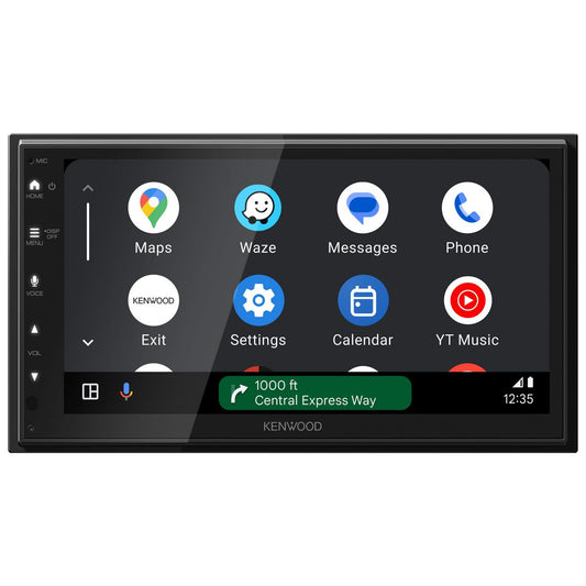 Kenwood 6.8In Av Receiver With Wired Cp/Aa DMX5023S