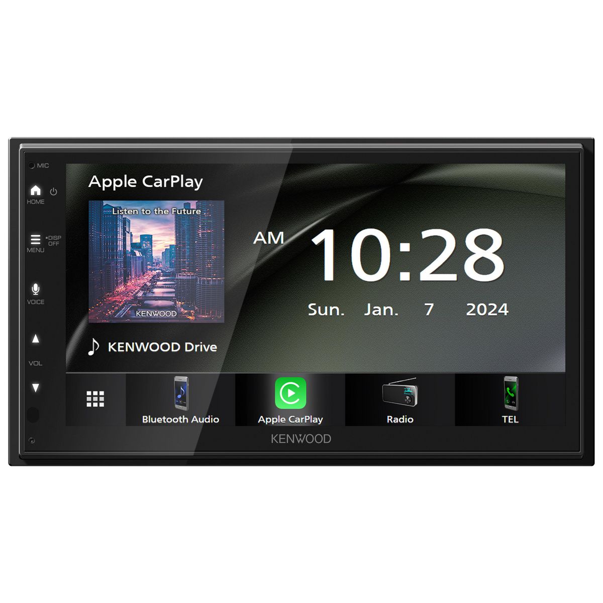 Kenwood 6.8In Av Receiver With Wired Cp/Aa DMX5023S