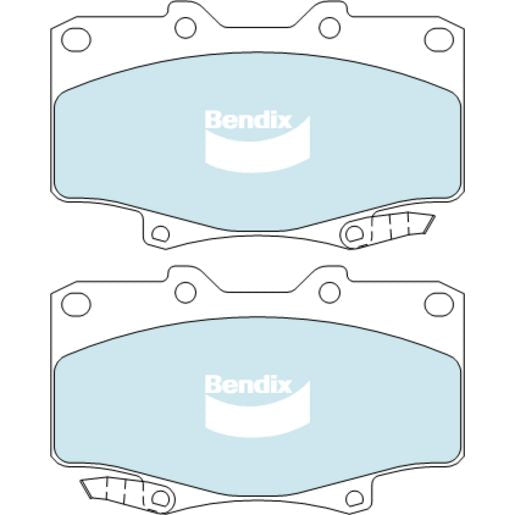 Bendix ULT4WD Disc Pad Set DB1199 ULT4WD