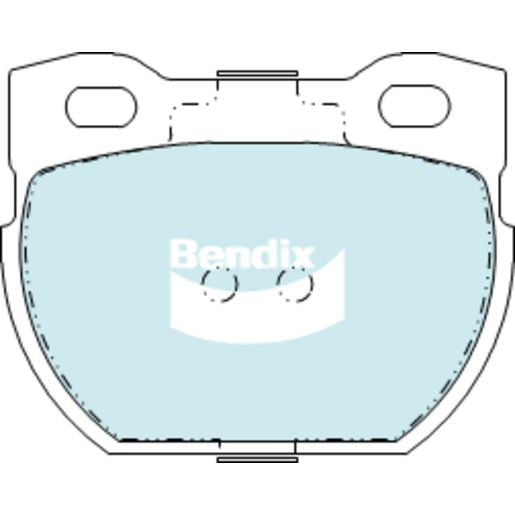 Bendix ULT4WD Disc Pad Set DB1306 ULT4WD