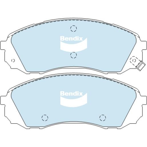 Bendix General CT Disc Pad Set DB1940 GCT