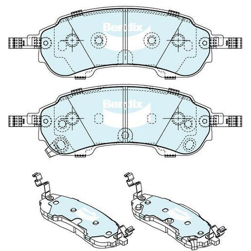 Bendix SRT Brake Pad Set DB2689 SRT