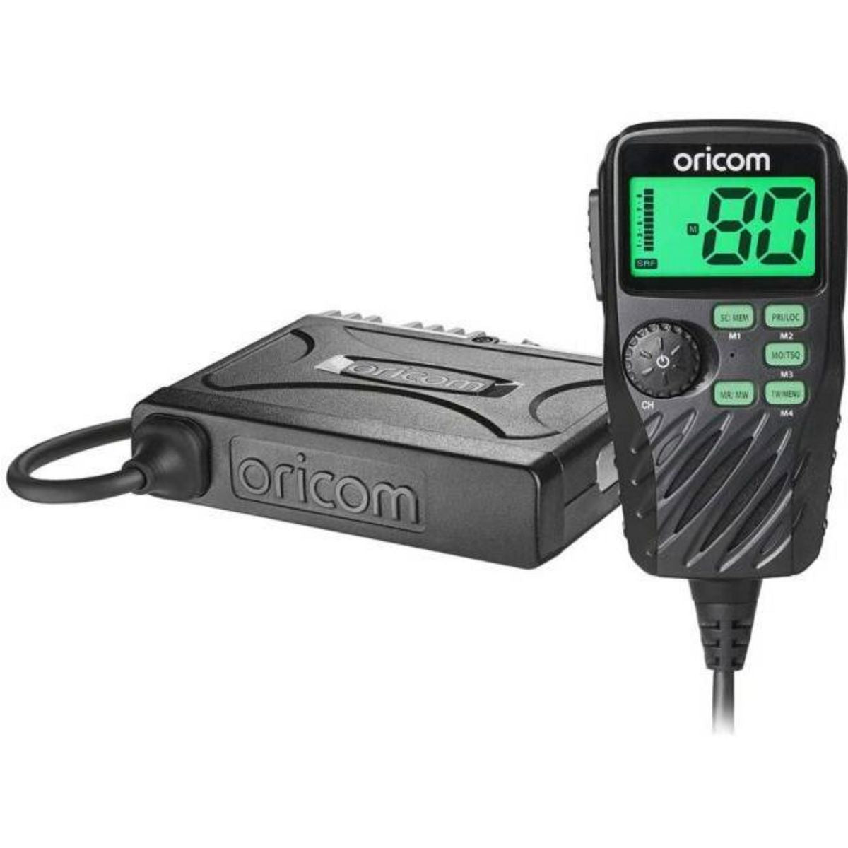 Oricom Micro Uhf Cb With Ctrlr Spk Mic/Pass Through Cable UHF390P