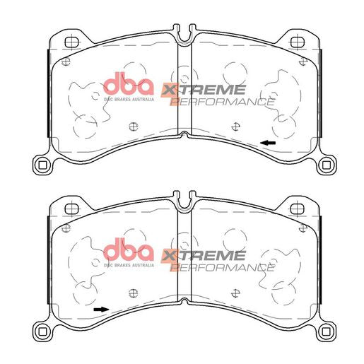 DBA Xtreme Performance Brake Pad Set DB15118XP