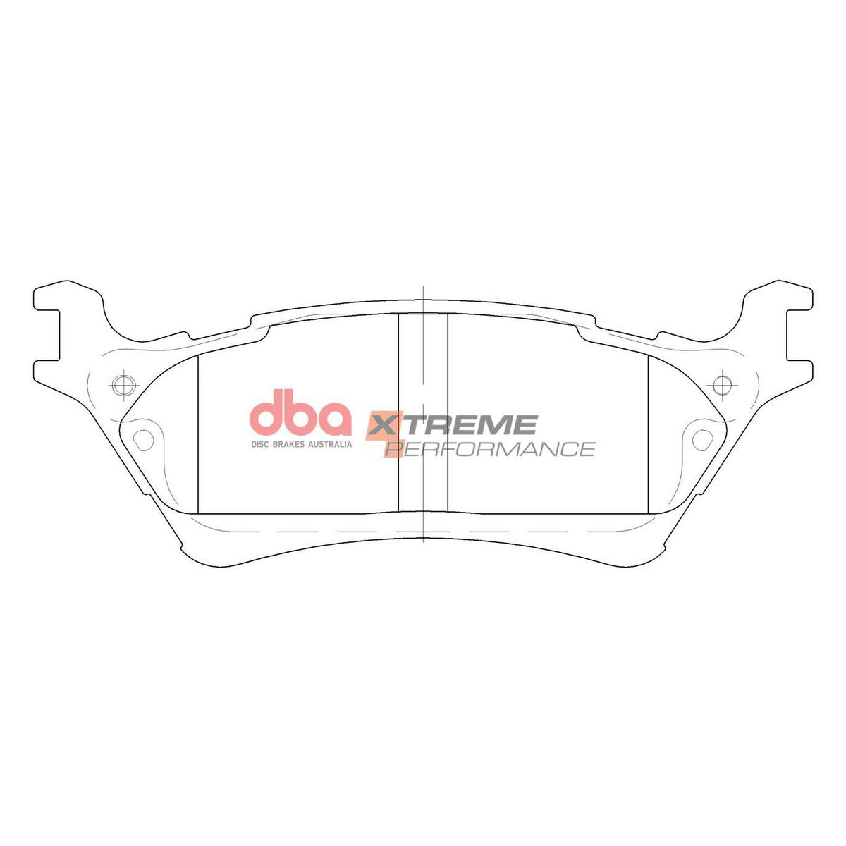 DBA Xtreme Performance Brake Pad Set DB15122XP