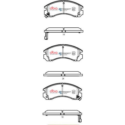 DBA Street Series EV Brake Pads DB1223SSEV