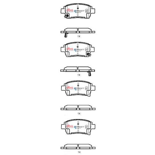 DBA Street Series EV Brake Pads DB1422SSEV